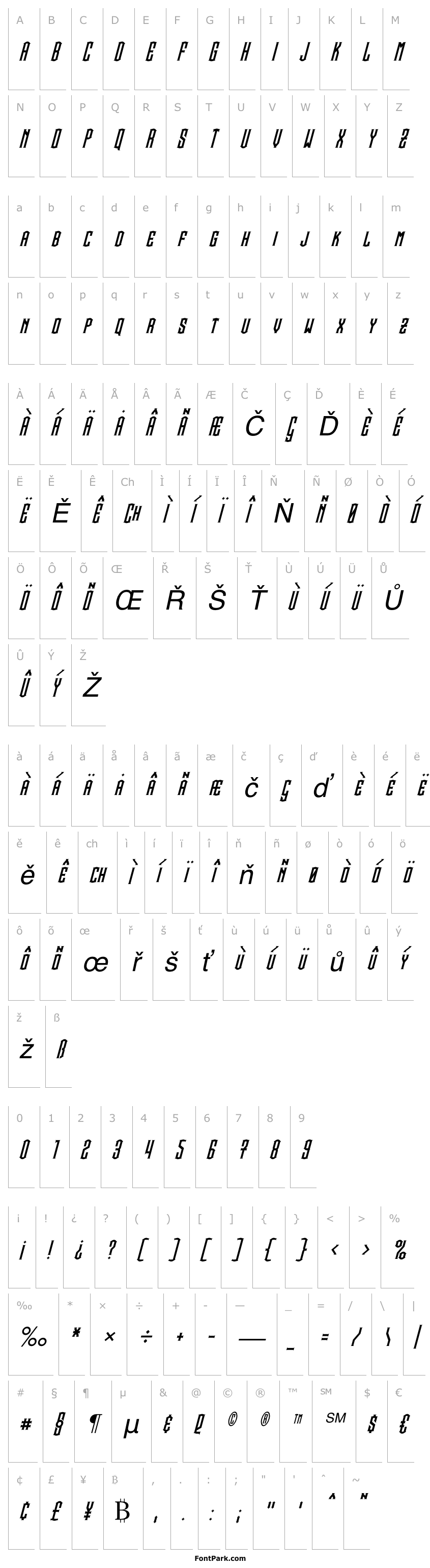 Přehled Steamwreck Italic