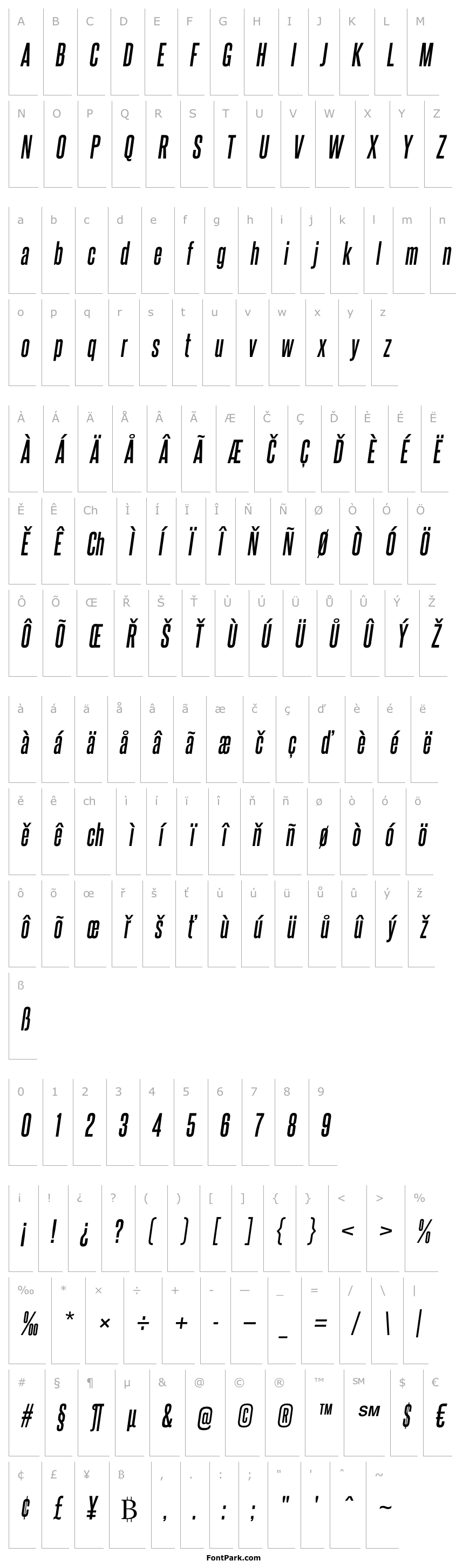 Overview SteelfishRg-BoldItalic
