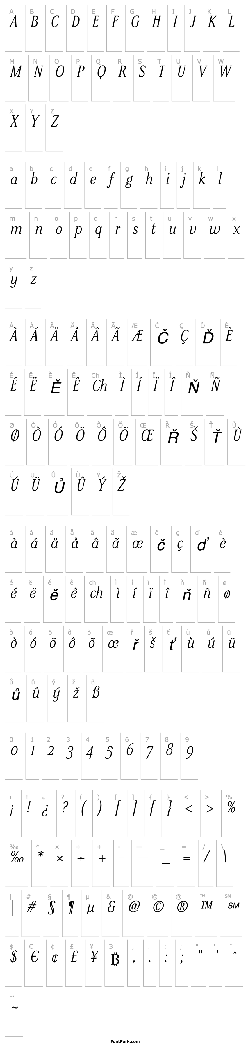 Overview SteppITCStd-MediumItalic