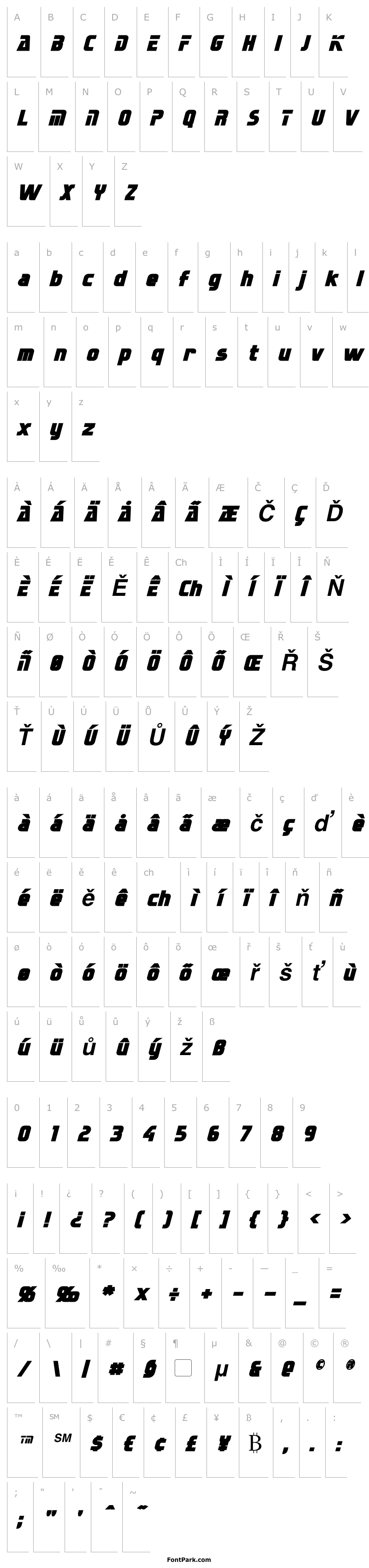 Overview Sternbach Bold Italic