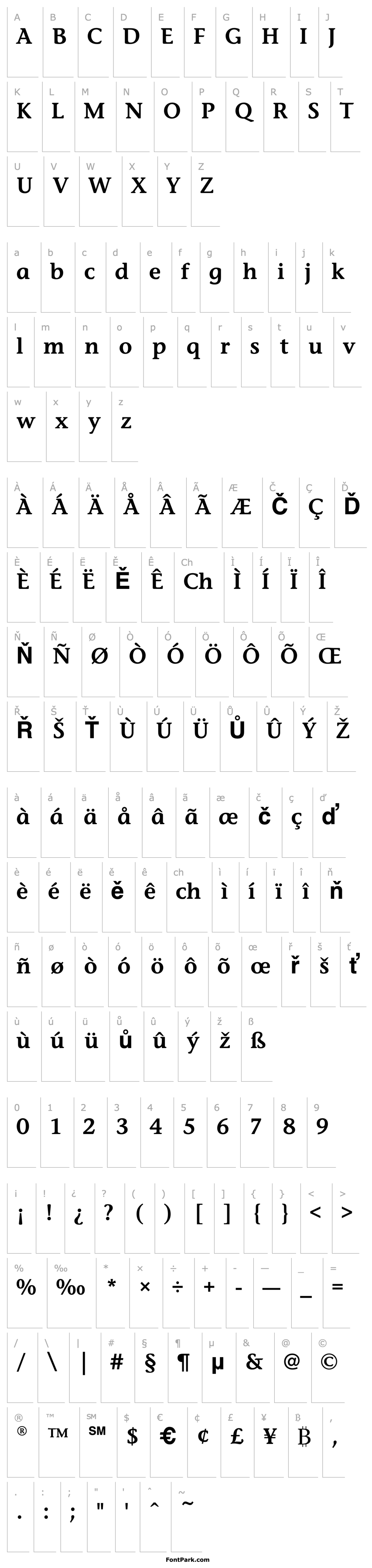 Overview StoneInforEF-SemiBold