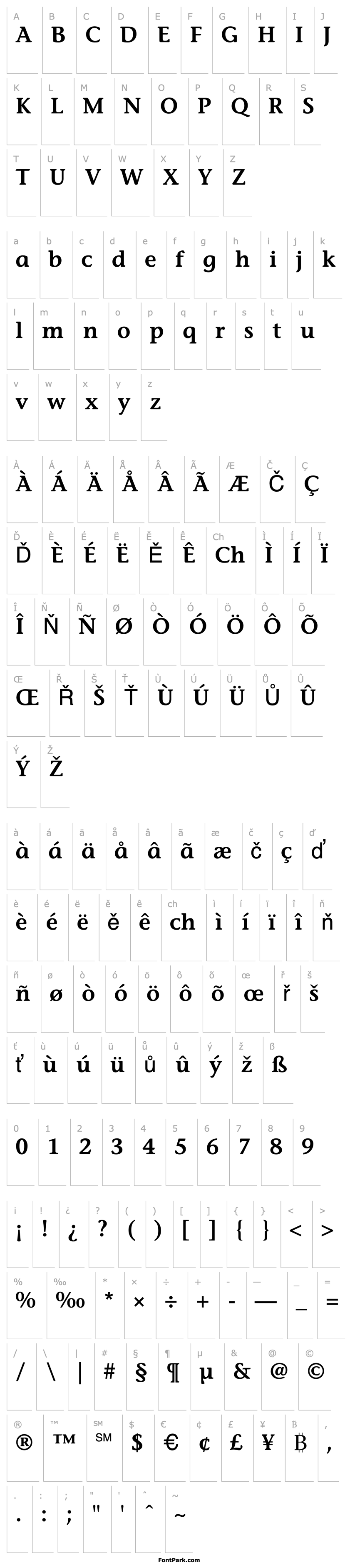 Přehled StoneInformal Semibold