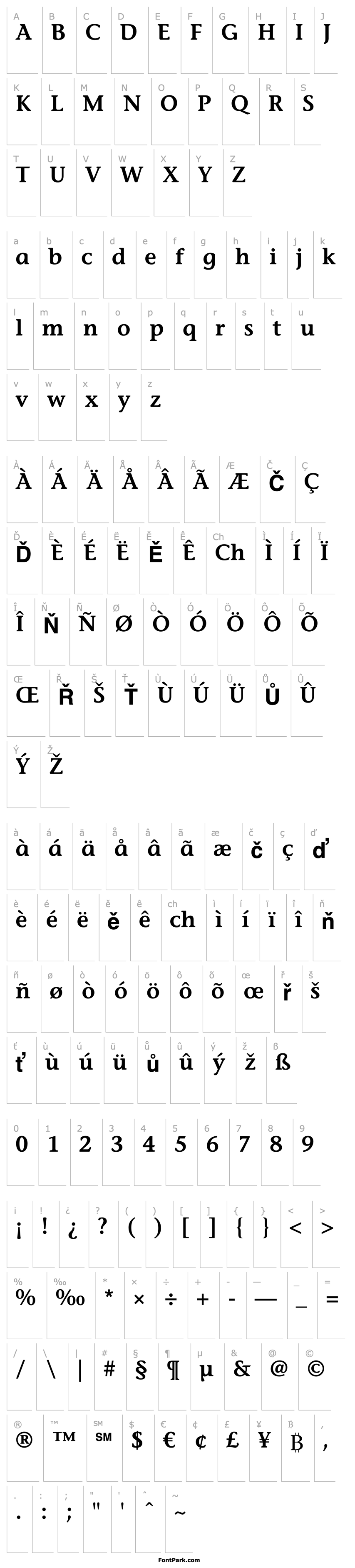 Overview StoneInformalStd-Semibold