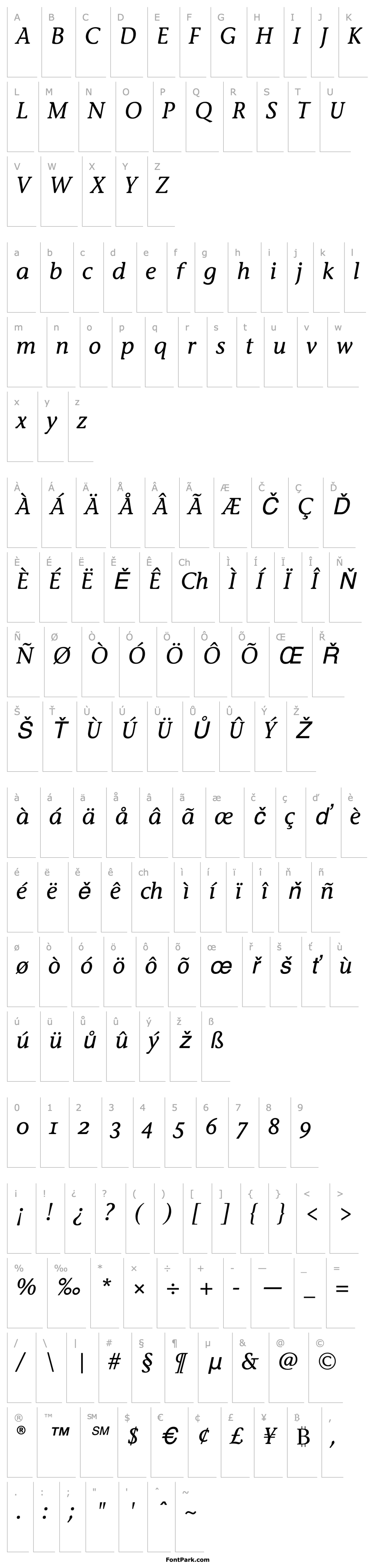 Overview StoneInfOSITC-MediumItalic