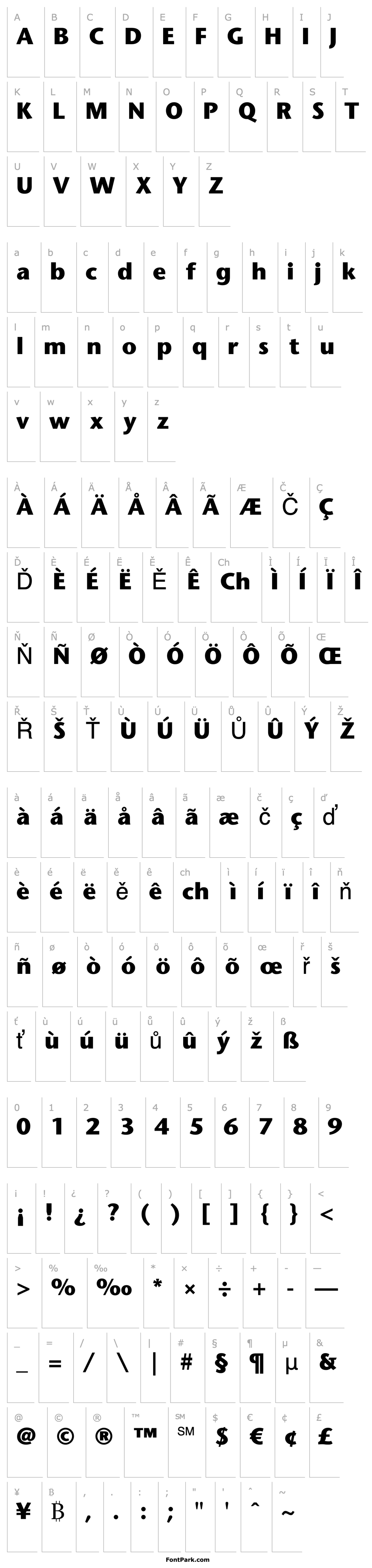 Overview StoneSansLT-Bold