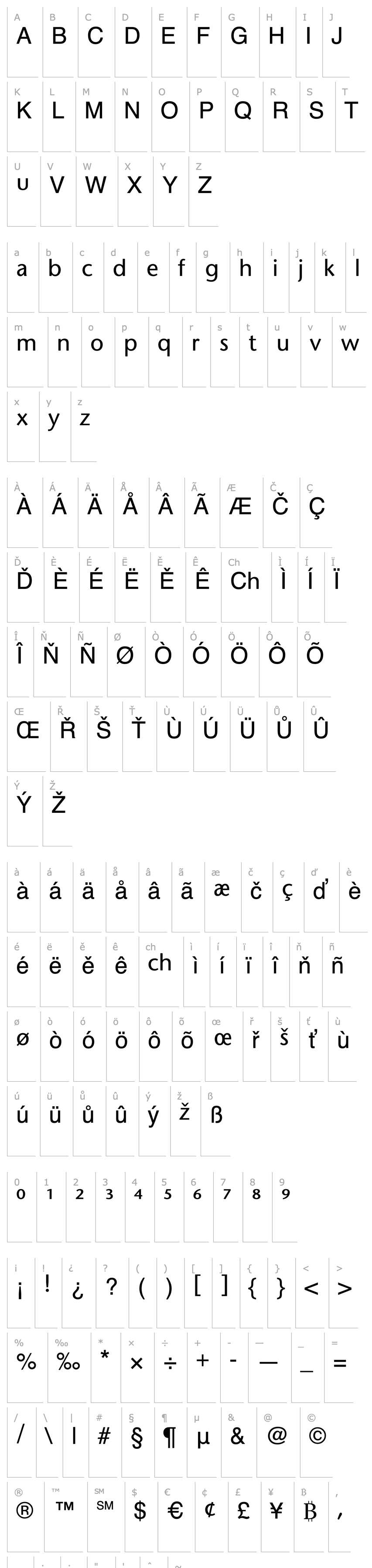 Overview StoneSansStd-Phonetic