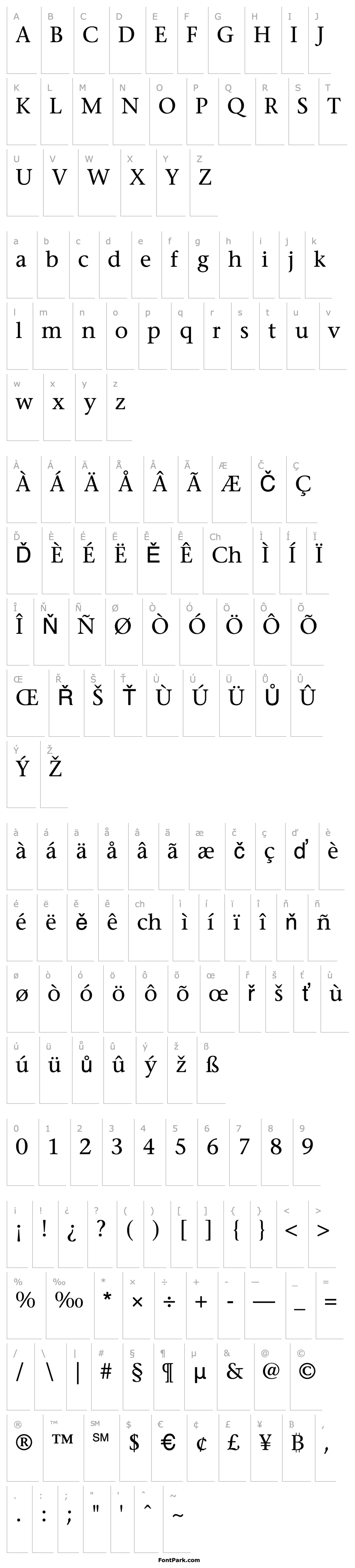 Overview StoneSerif