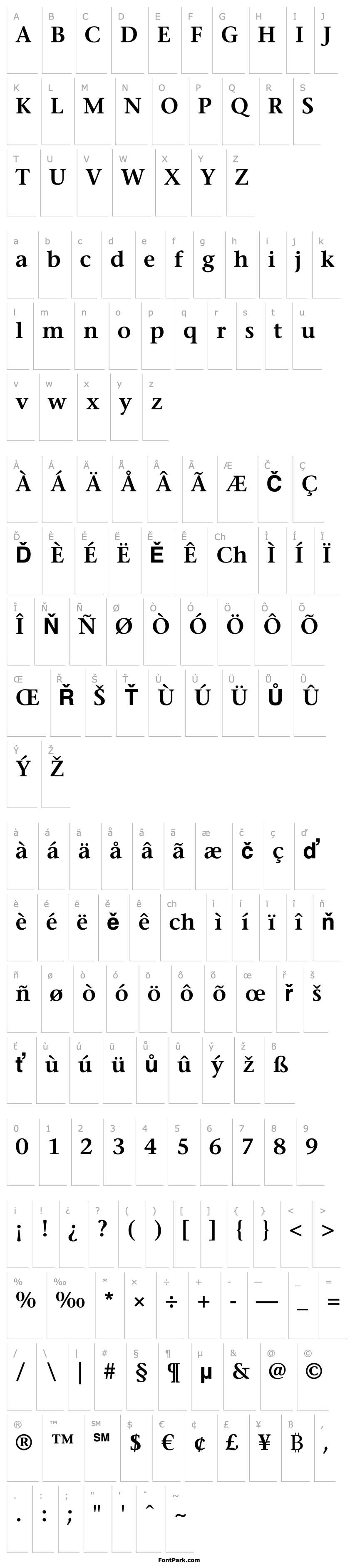 Overview StoneSerifLT-Semibold