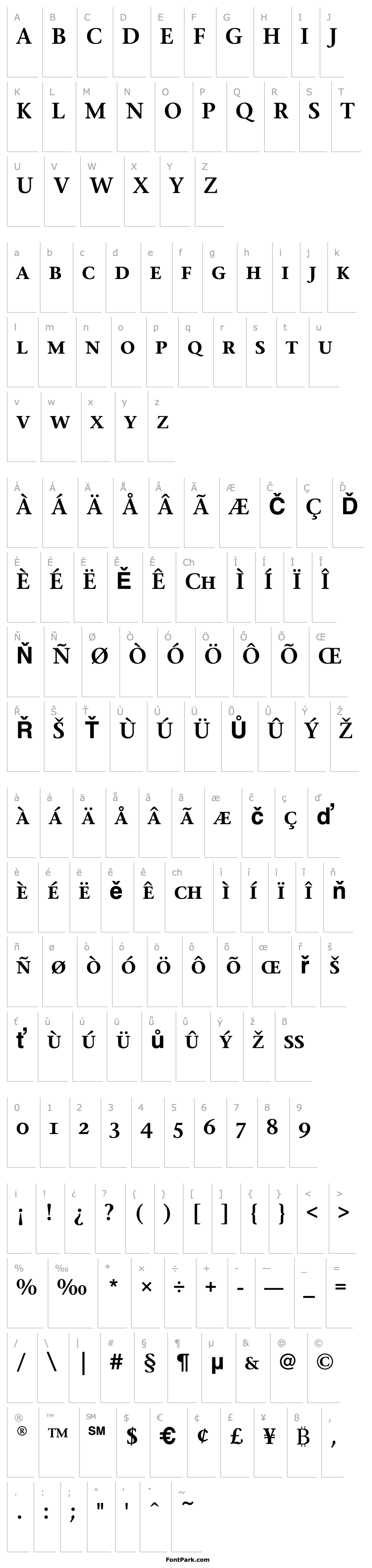 Overview StoneSerifSCEF-SemiBold