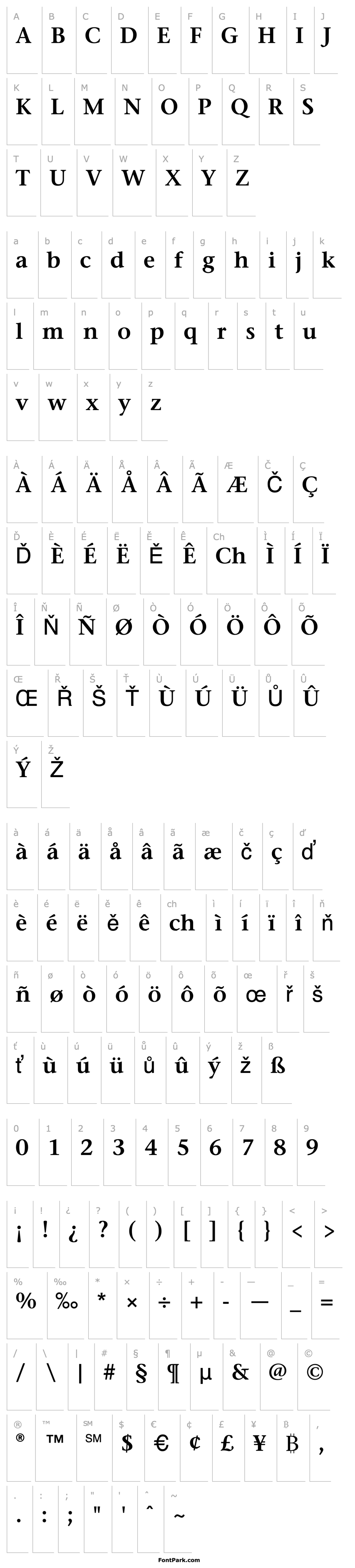 Overview StoneSerifSemITC-Semi