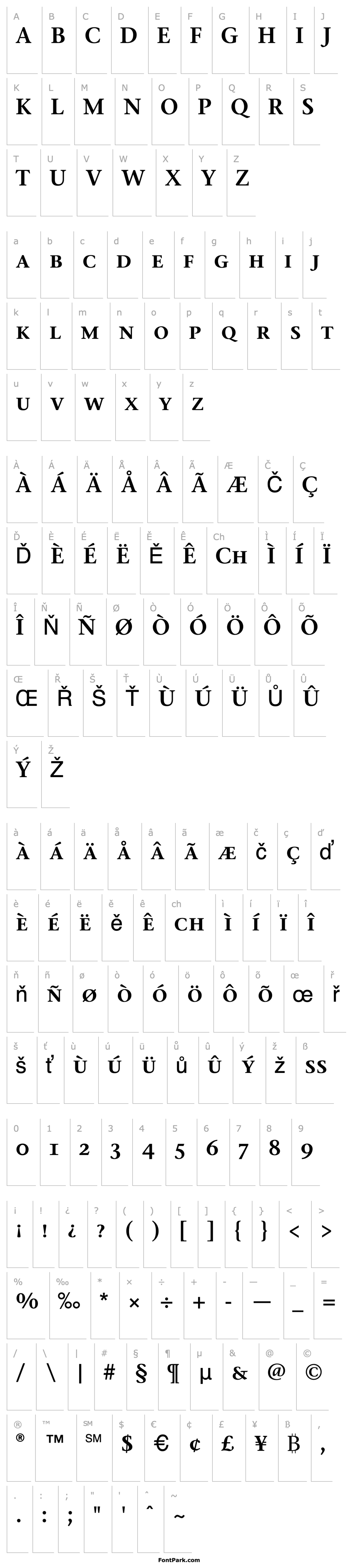 Overview StoneSerifSemSCITC-Semi