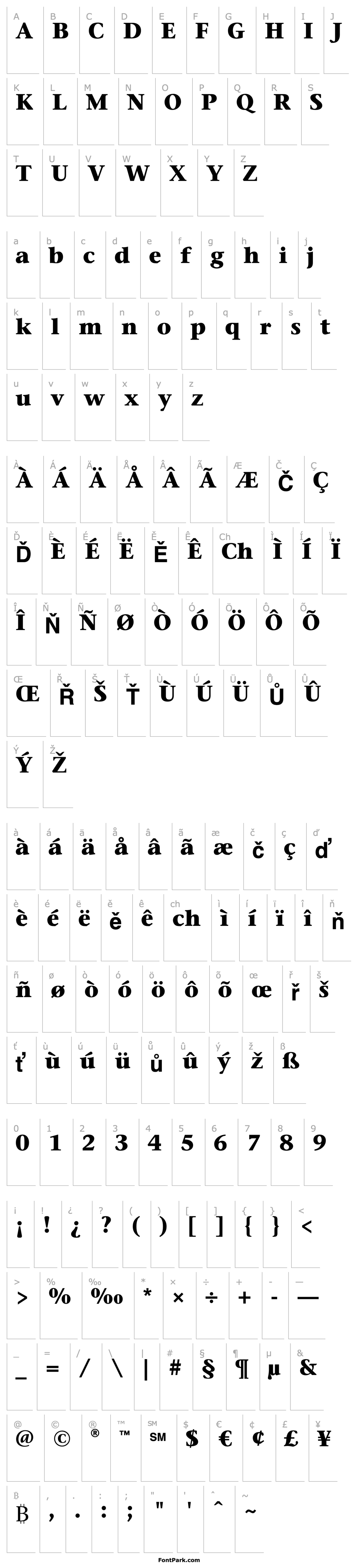 Overview StoneSerITCStd-Bold