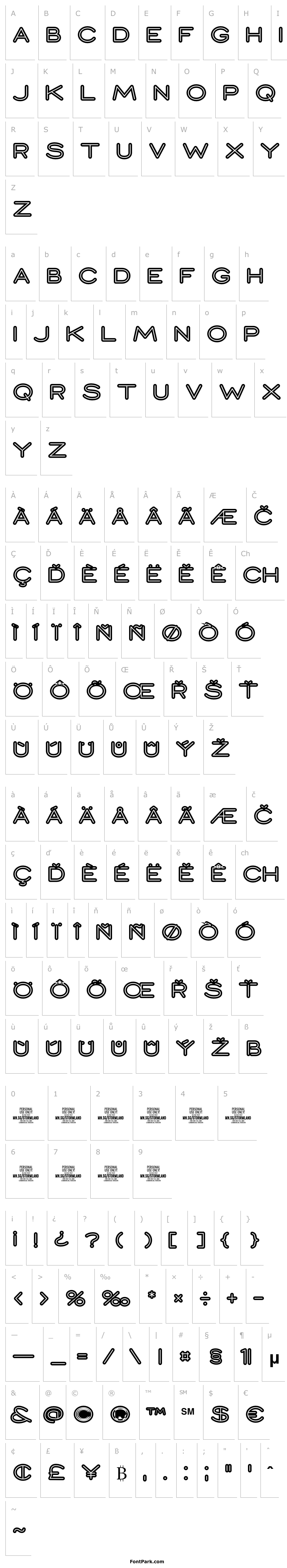 Přehled Stormline PERSONAL USE ONLY Black