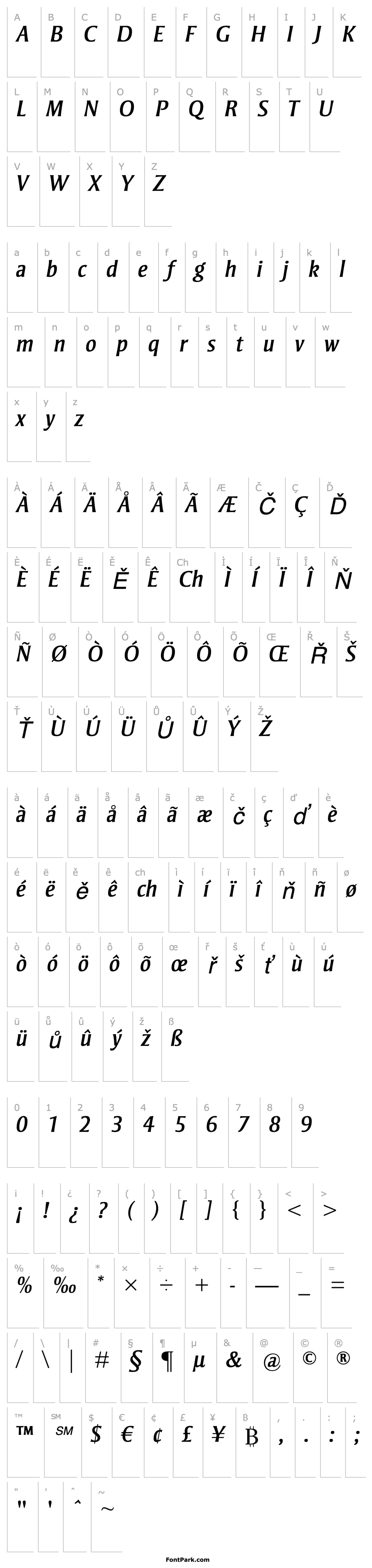 Overview StrayhornMTStd-Italic