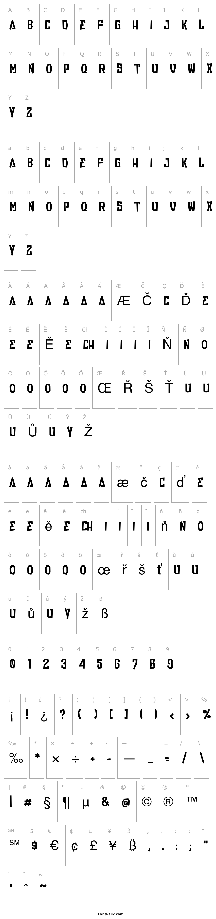 Přehled Streetwall Allcaps