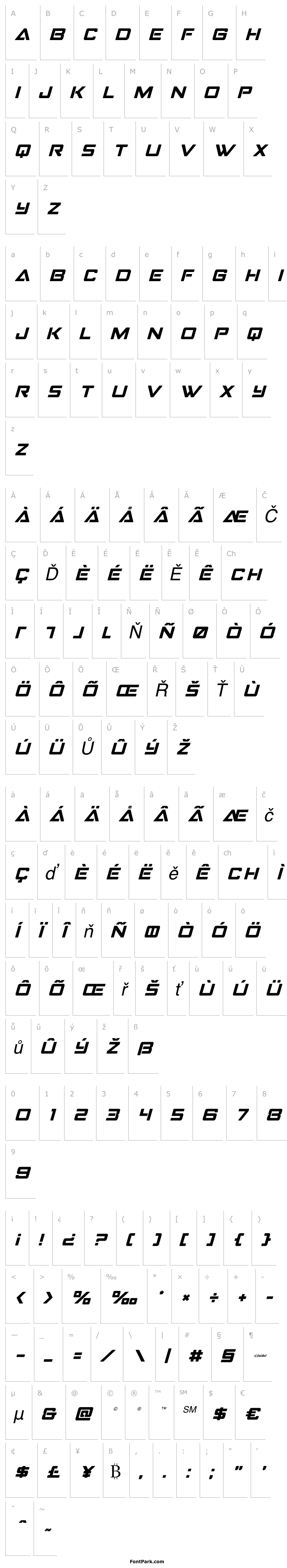 Overview Strike Fighter Title Italic