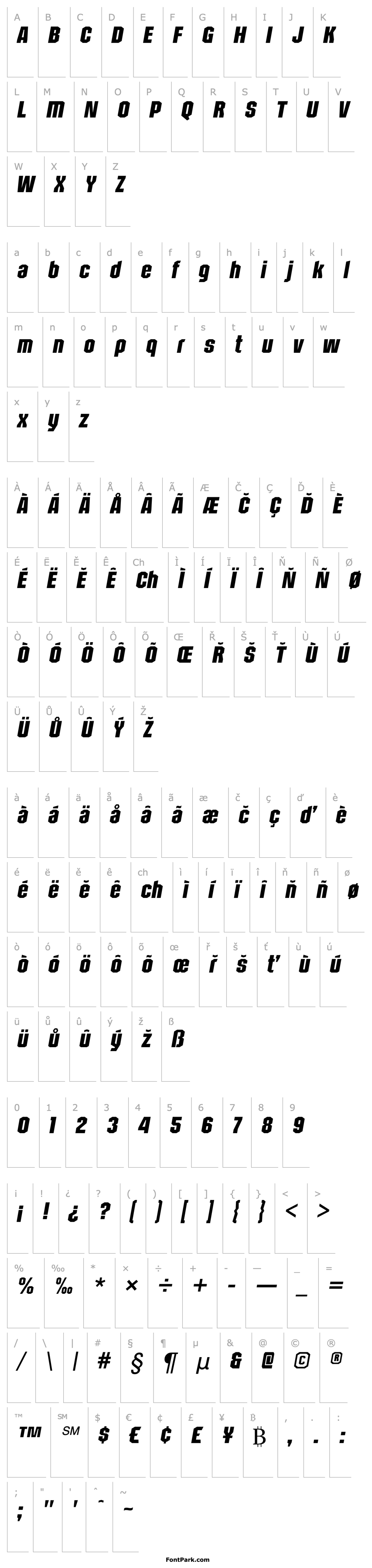 Overview Structia Rg Italic