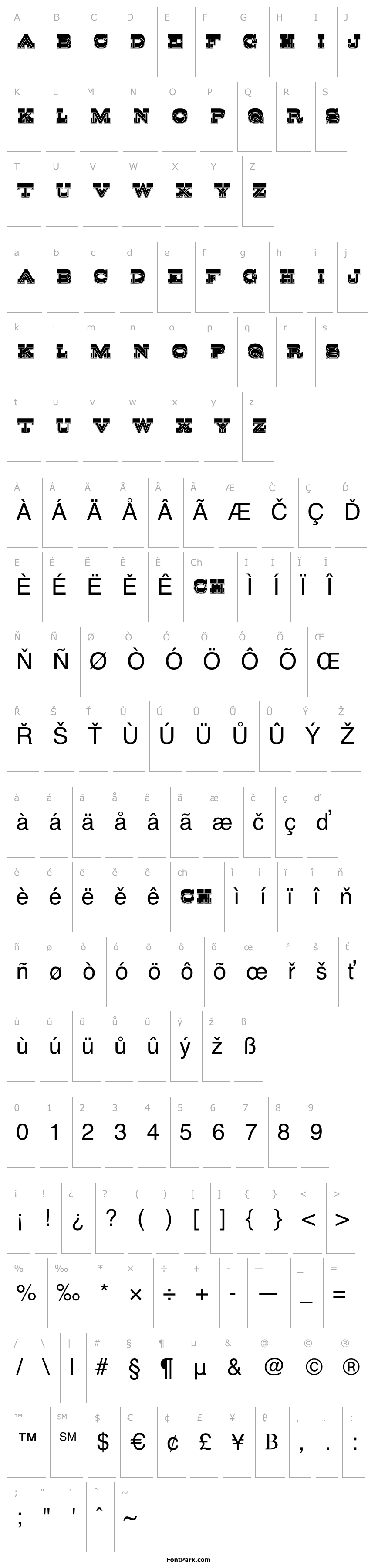 Přehled Style Filled Regular