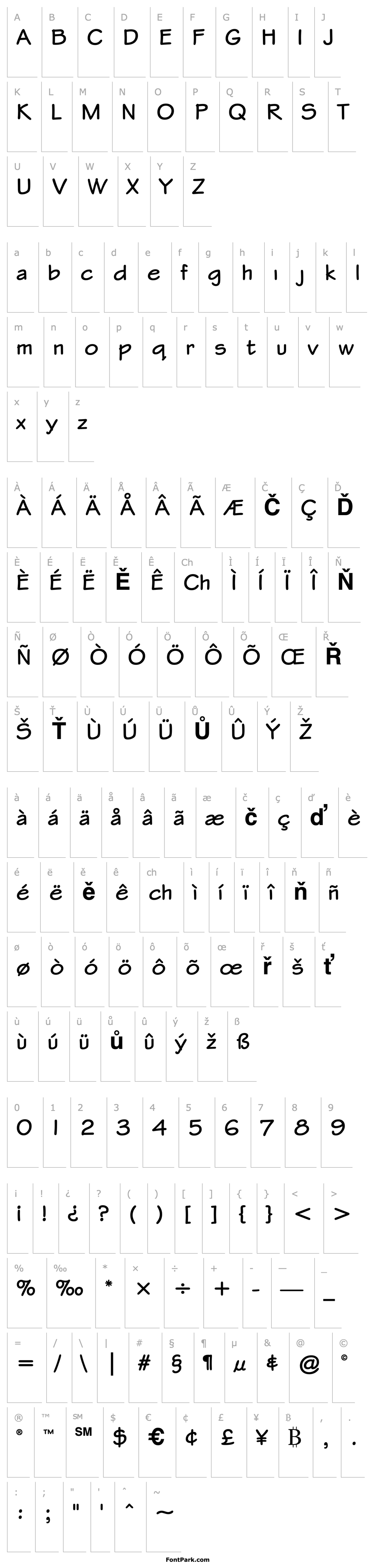 Overview Stylus ITC TT Bold