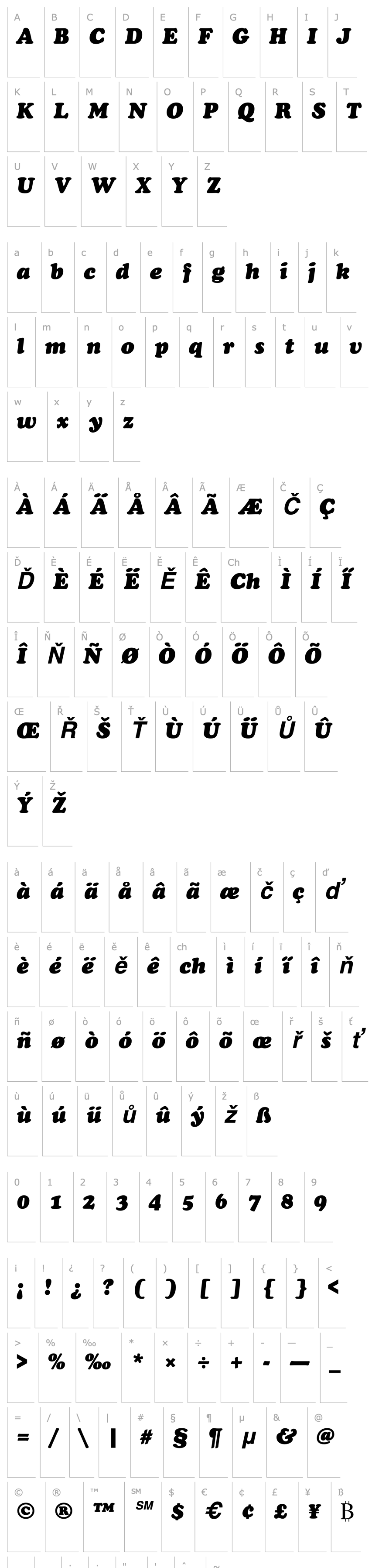 Overview Sugarland Bold Italic