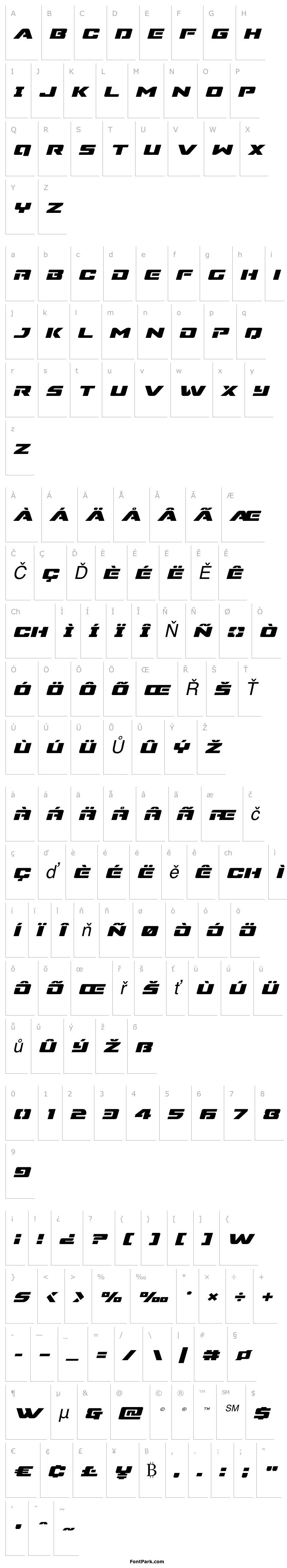 Přehled Super Commando Expanded Italic