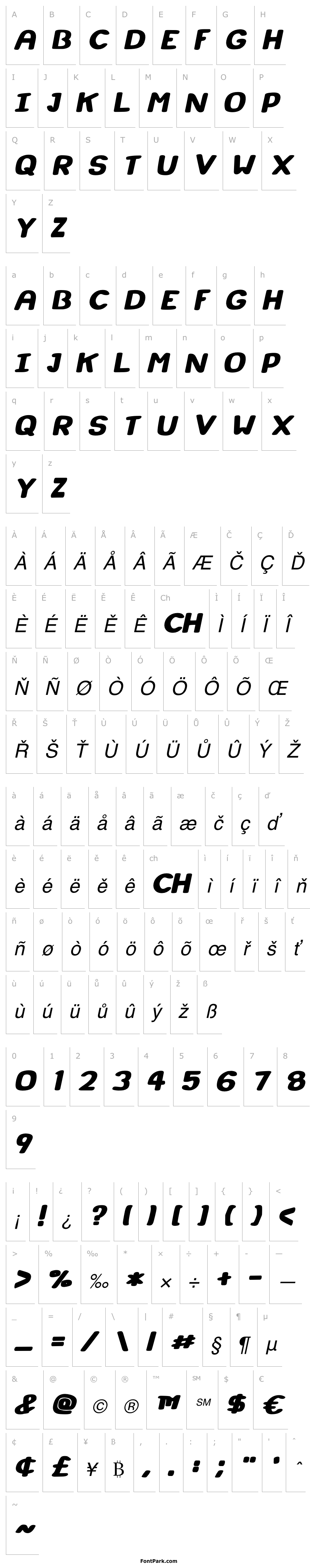 Overview Super Marker Italic