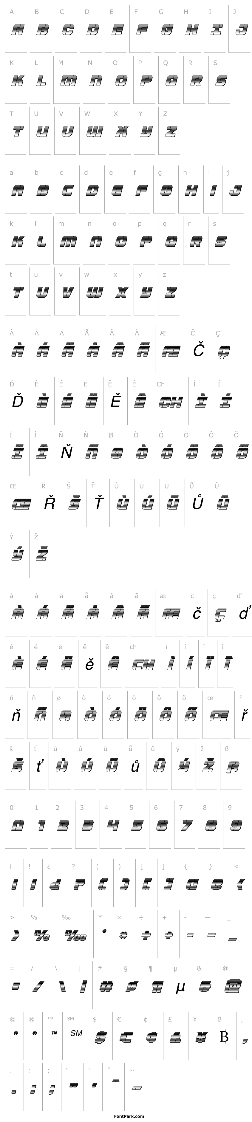 Overview Super Submarine Chrome Italic