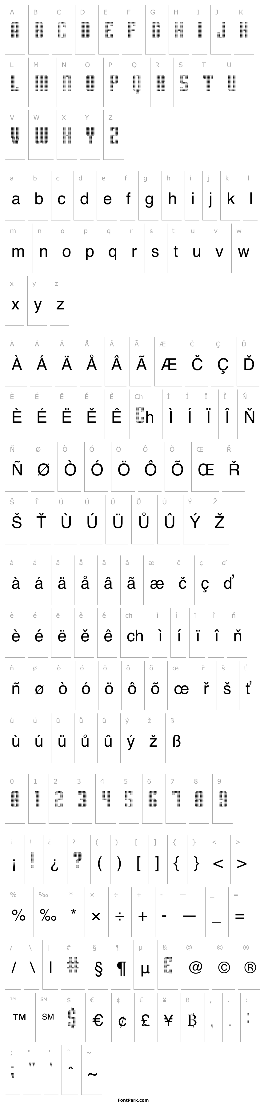 Overview Superguns Grid Regular