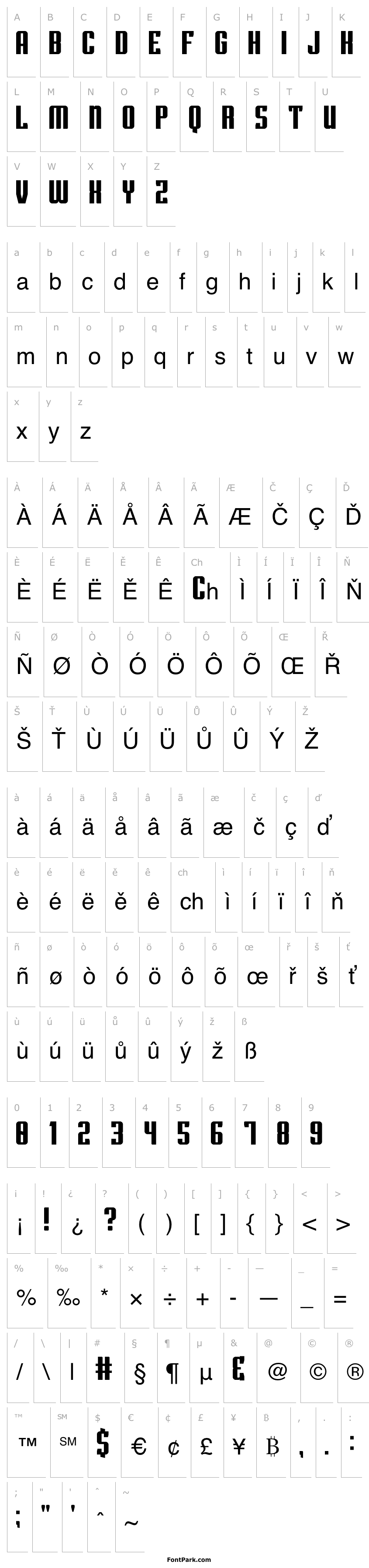 Overview Superguns Regular