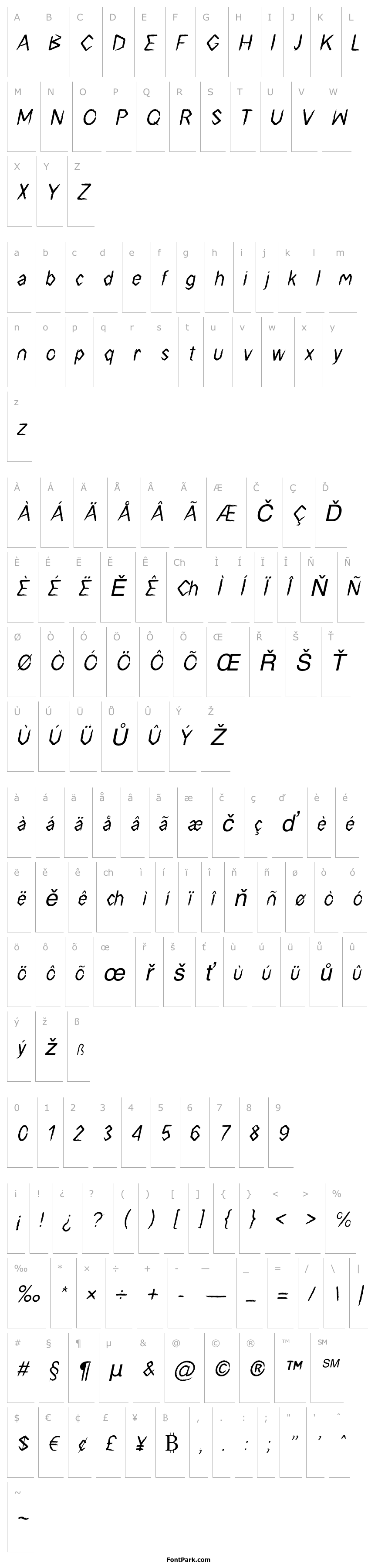 Overview Surf Breaks Italic