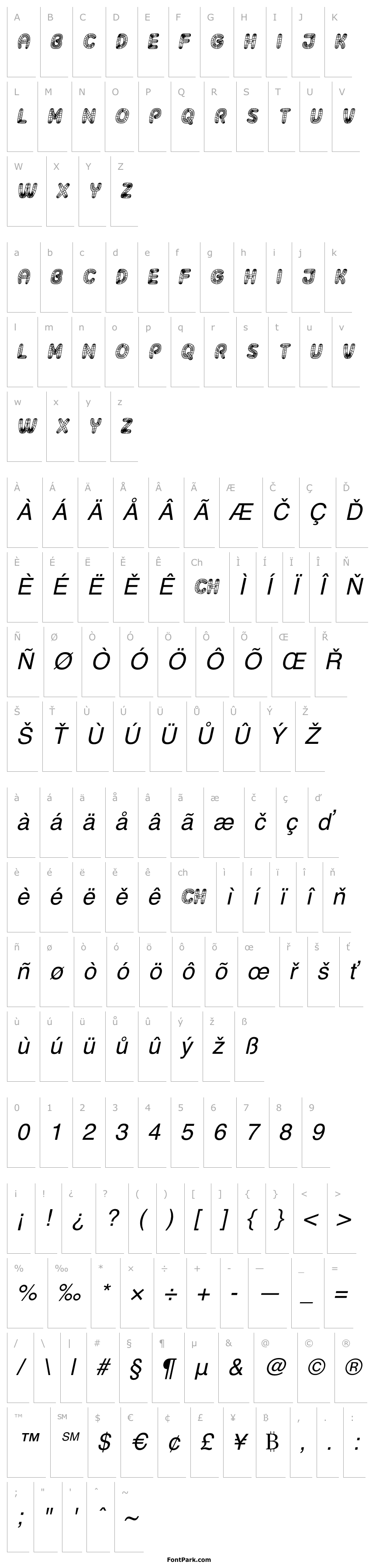 Overview Surfaces Italic