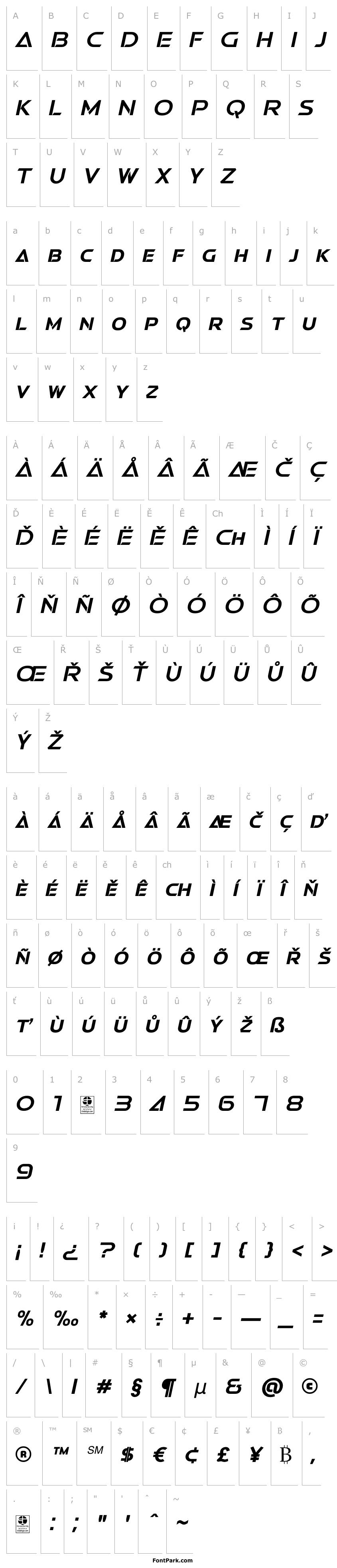 Přehled Swera Demo Italic