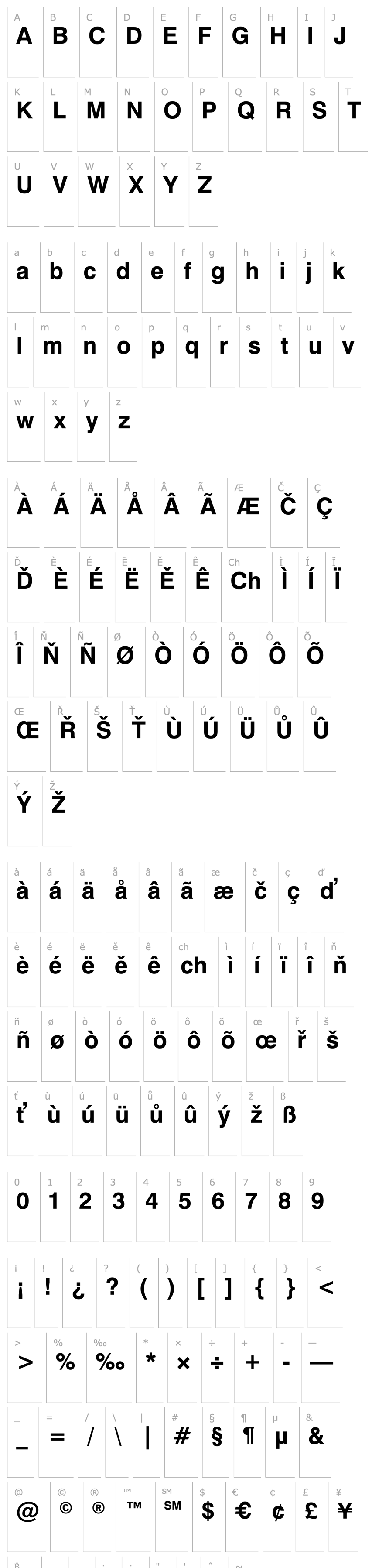 Overview Swiss 721 Greek Bold BT