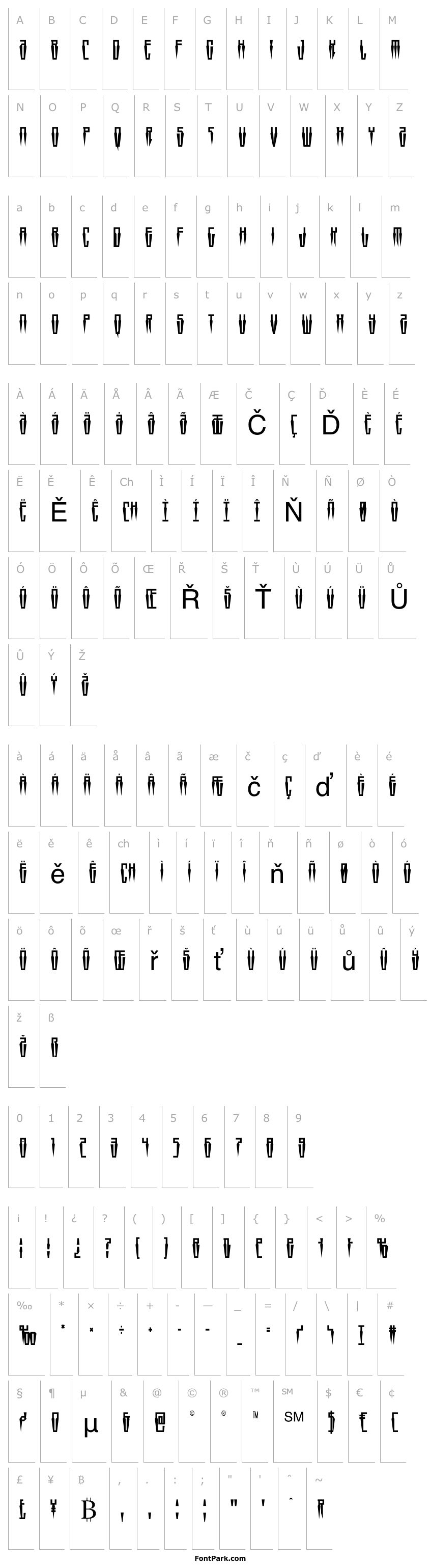 Overview Swordtooth Condensed