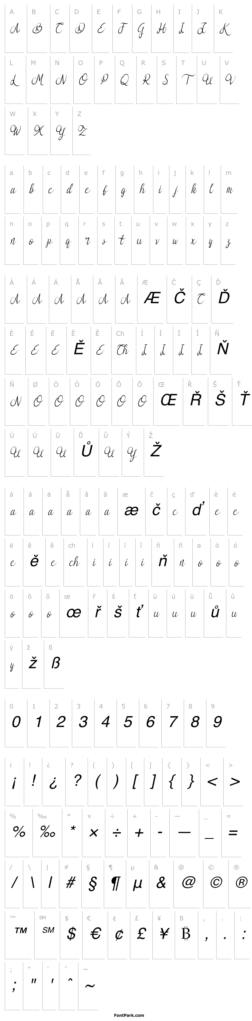 Přehled Syllia Demo Italic