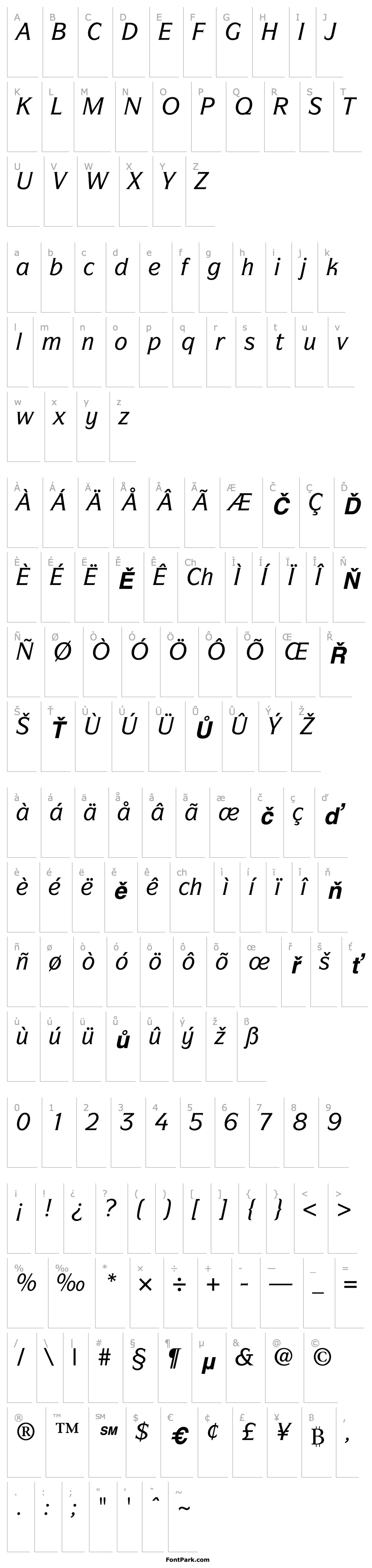 Overview Symbol Book SSi Medium Italic