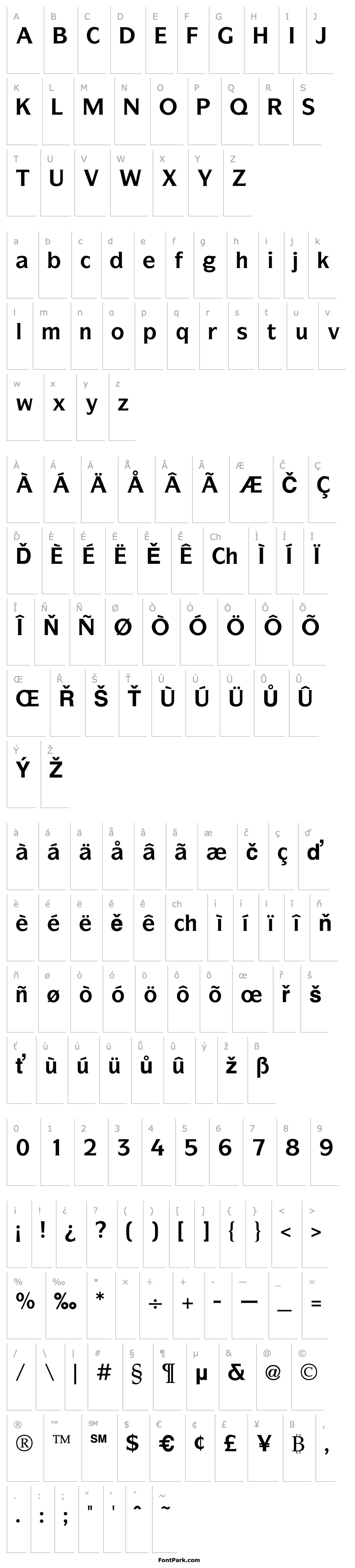 Overview Symbol ITC Bold