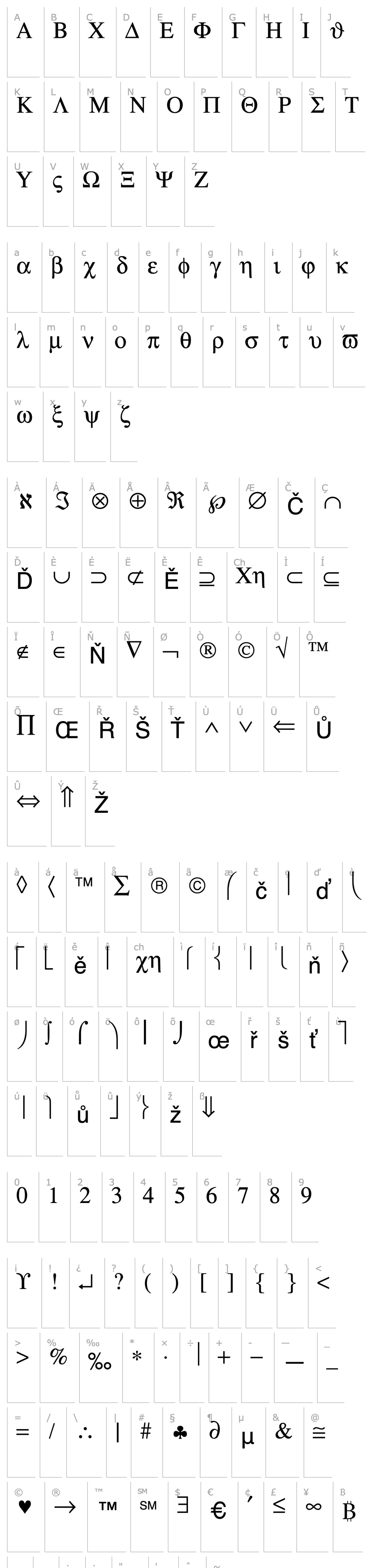 Overview Symbol Medium