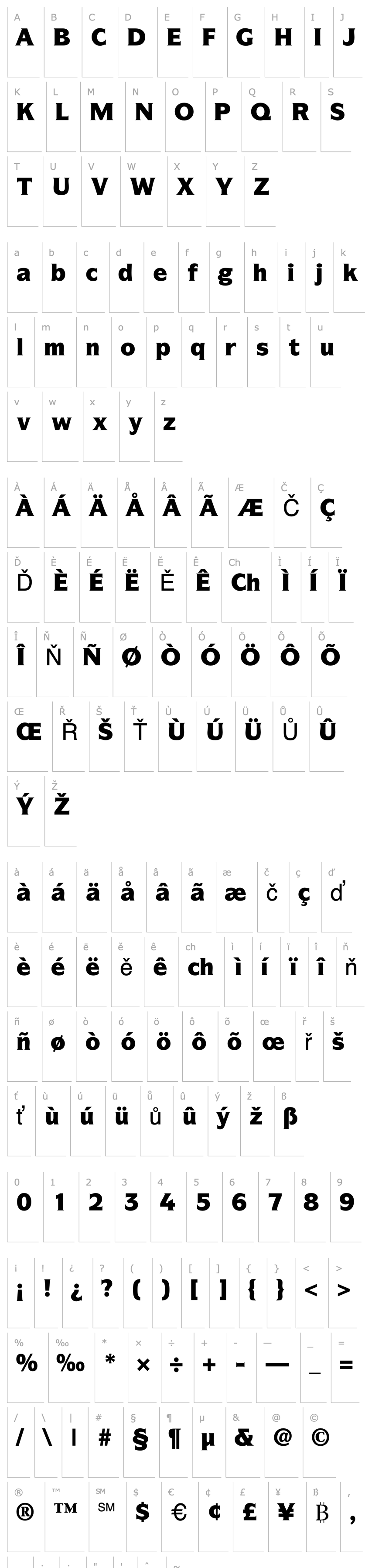 Overview SymbolBlackSSi