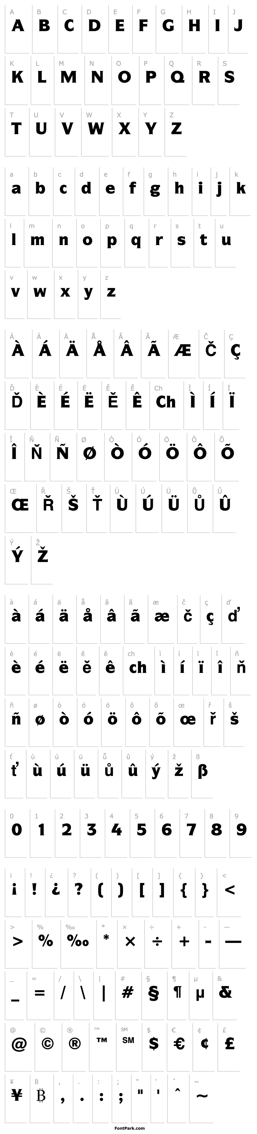 Overview SymbolITCbyBT-Black