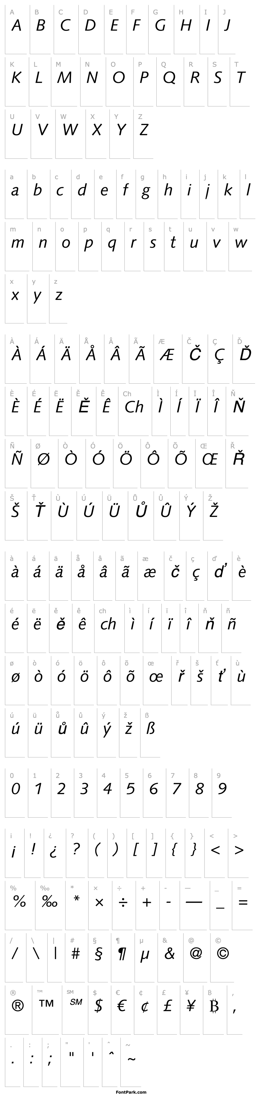 Overview Syntax LT Italic