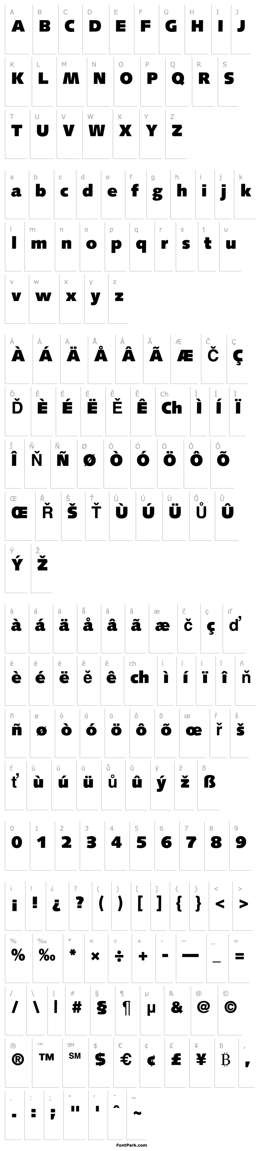 Přehled SyntaxTwoUltra-Regular