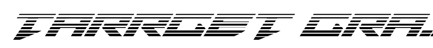 Preview Tarrget Gradient Italic
