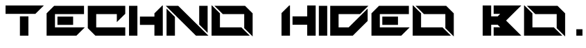 Preview Techno Hideo Bold