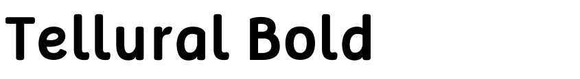 Preview Tellural Bold