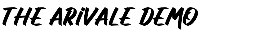 Preview The Arivale Demo