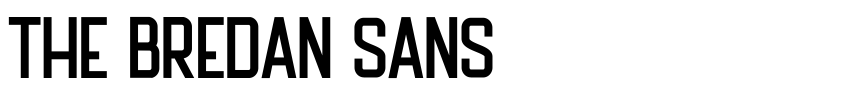 Font The Bredan Sans  by Vultype Co