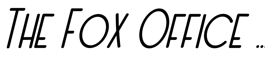Preview The Fox Office Italic