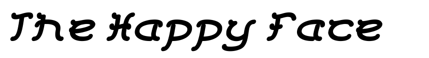 Preview The Happy Face Returns Italic