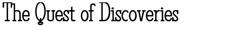 Preview The Quest of Discoveries